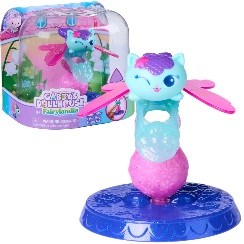 Spin Master Gabby’s Dollhouse fairy prstýnek s figurkou MerCat (Syrenkotka)