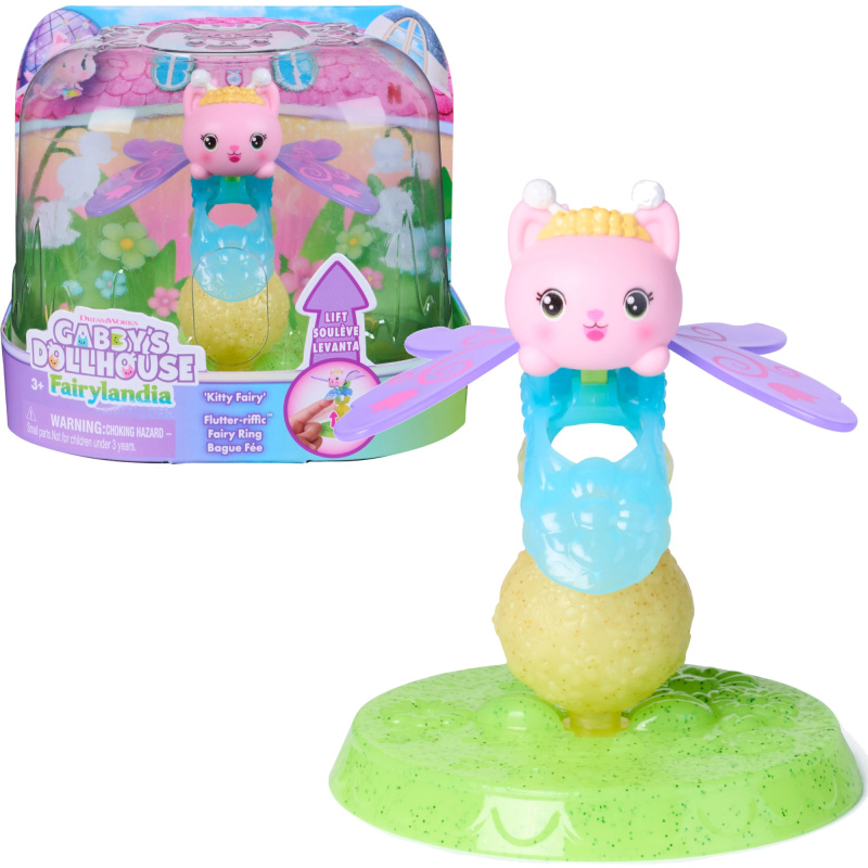 Spin Master Gabby’s Dollhouse Fairylandia prstýnek s figurkou Kitty Fairy