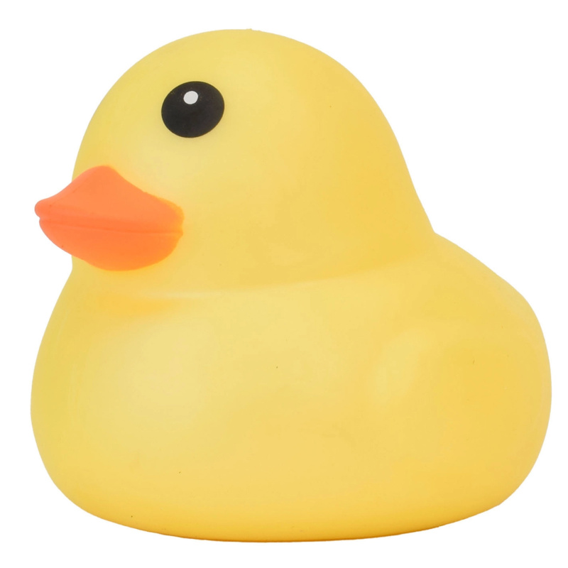 Simba senzorická mačkací hračka Squishy žlutá kachnička 17 cm