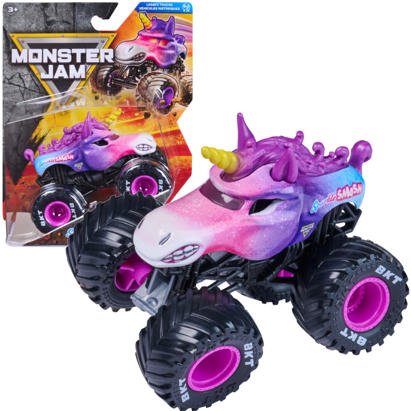 Monster Jam Sparkle Smash monster truck 1:64