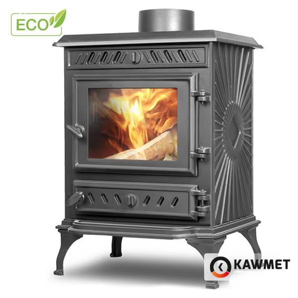 KAWMET Litinová krbová kamna P3 - 7,4 kW ECO