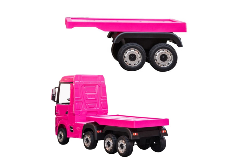 Lean Cars Mercedes Actros Truck HL358 růžová