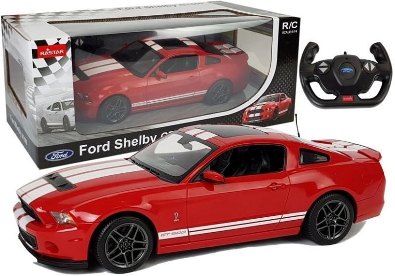 R/C Ford Shelby Rastar 1:14 Červený s dálkovým ovládáním