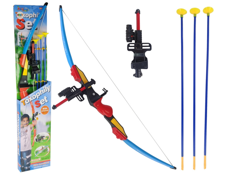 LEANToys Lukostřelecký set - Luk 98cm