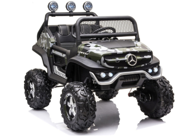 LeanToys elektrické auto Mercedes Unimog S Moro