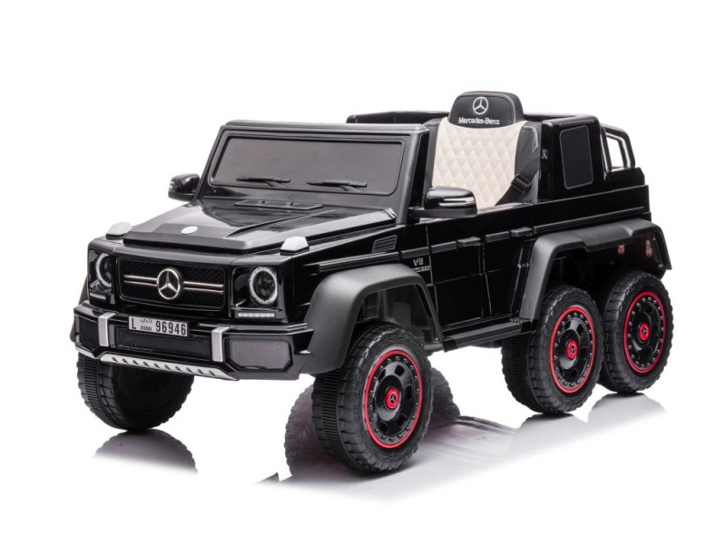 Tomido Elektrické autíčko Mercedes G63 6x6 Small Černé