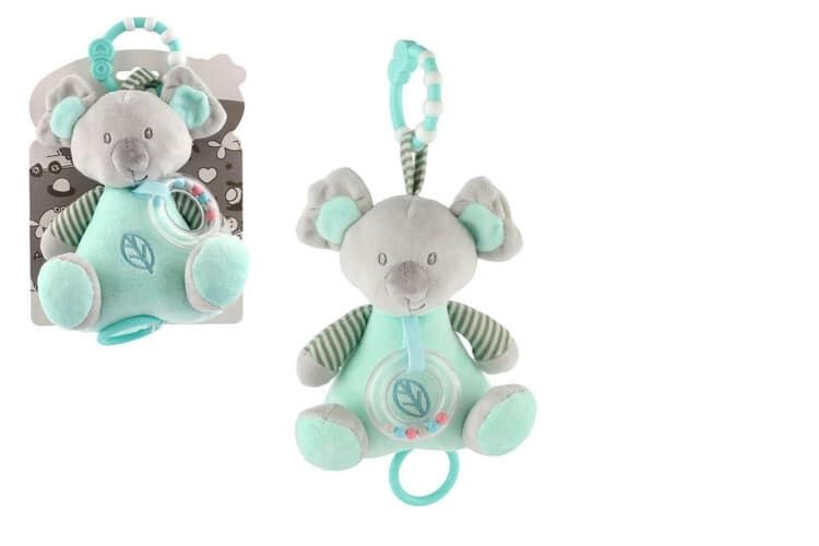 Hrací koala mátová 18 cm