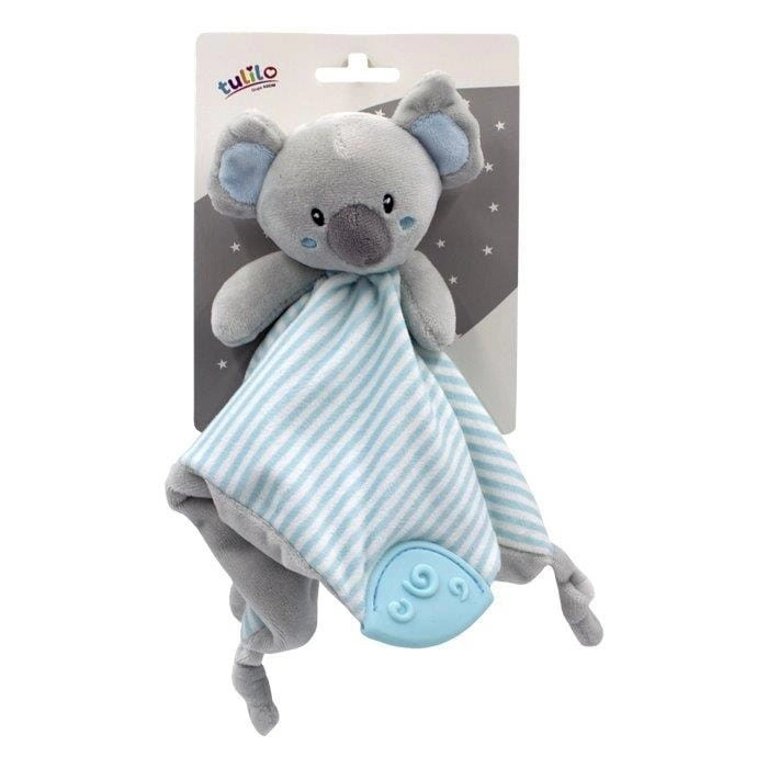 Teddies Medvěd/Medvídek koala usínáček plyš 25cm zelený na kartě v sáčku