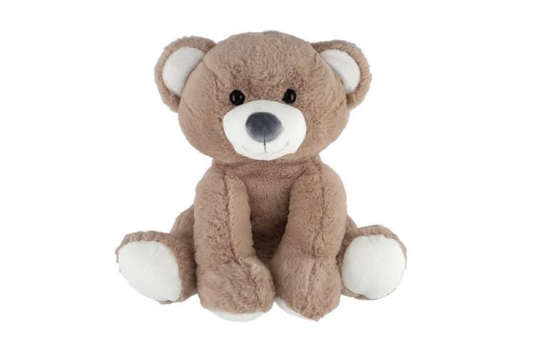 Medvěd sedící béžový 37 cm