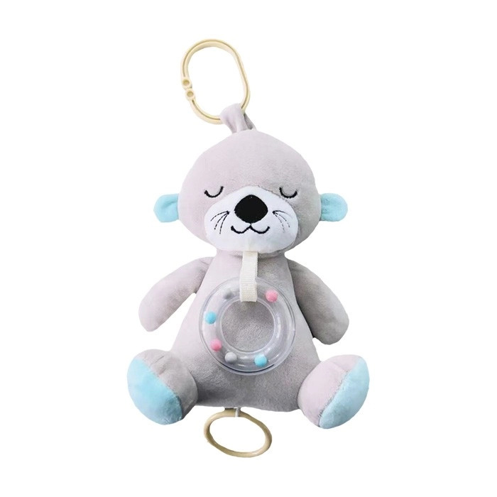 Hudební plyšový bobr 18 cm