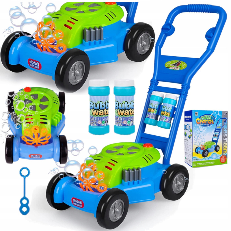 Bubble Chariot sekačka na mýdlové bubliny s hudbou