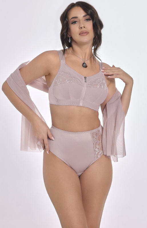 Viki Zuza I 586 Quartz Pink 100-105 měkká podprsenka s kosticí křemenná růžová 100H