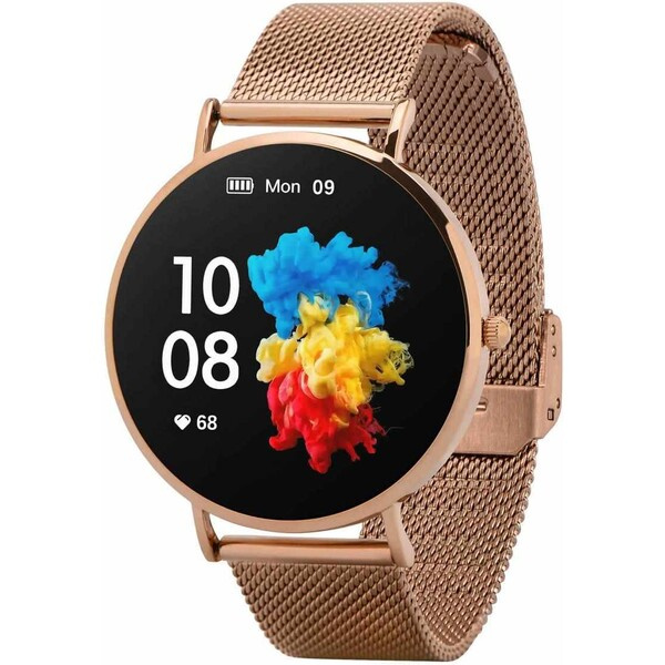 Garett Smartwatch Verona zlatá, ocel Zlatá