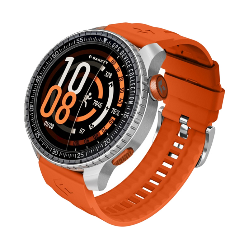 Garett Smartwatch COMPASS Stříbrná