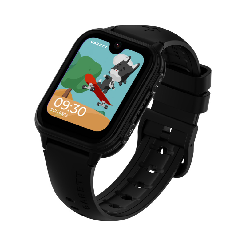 Garett Kids Vibe AI 4G chytré hodinky černé Černá