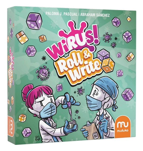 Wirus: roll & write stolní hra
