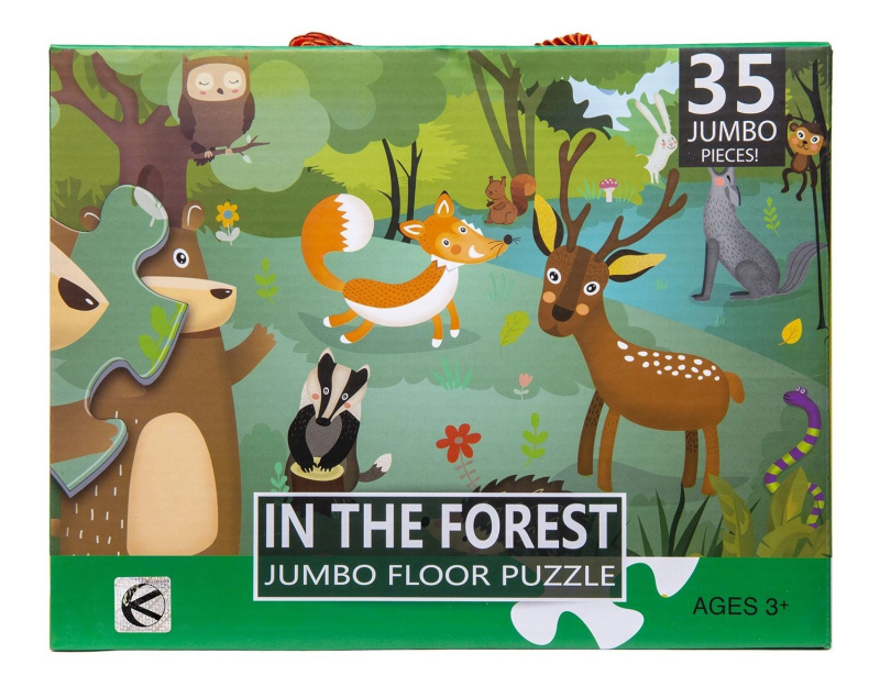 XXL dětské puzzle 35 dílků – les