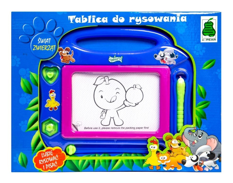 Magnetická kreslicí tabulka pro děti - 1 kus