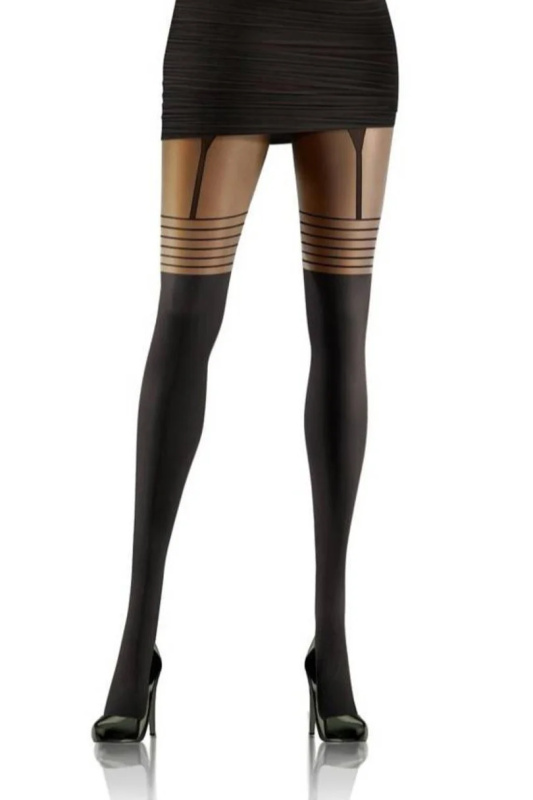 Dámské punčochové kalhoty FASHION 08 20/40 DEN černá 2