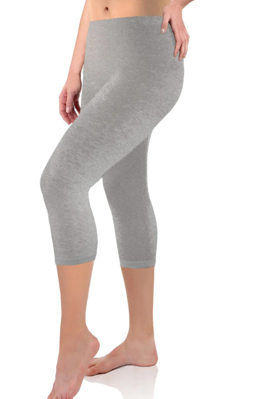 DÁMSKÉ 3/4 LEGÍNY Z VISKÓZY J.mélange 4XL