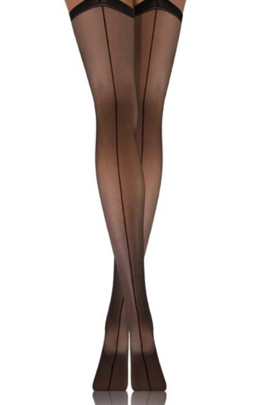 PUNČOCHY PDP 02 černá 3/4