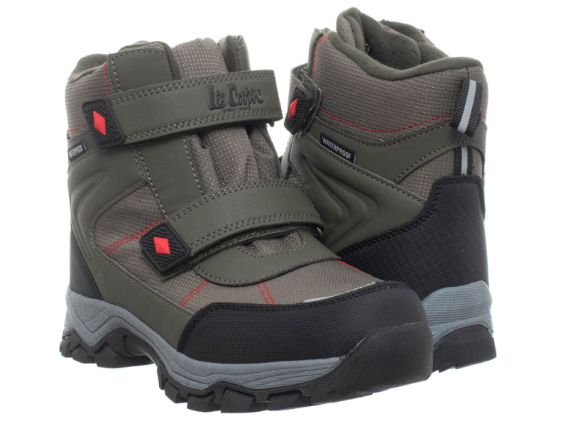 Lee Cooper dětské zimní sněhule nepromokavé zateplené 30