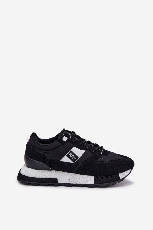 Zateplené pánské sneakers na platformě Lee Cooper LCJ-25-03-3378M černé 41