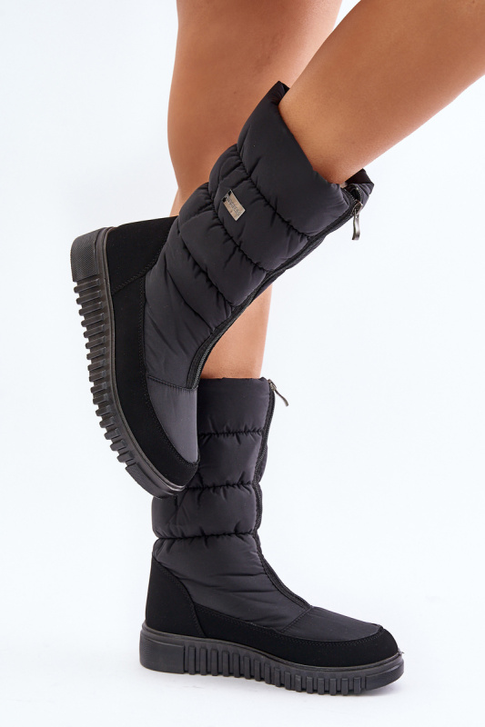 Teplé Sněhule Dámské Progress Černé Velikost: 40