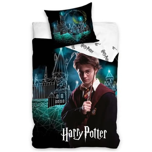 Carbotex Dětské povlečení Harry Potter Kouzelné Bradavice