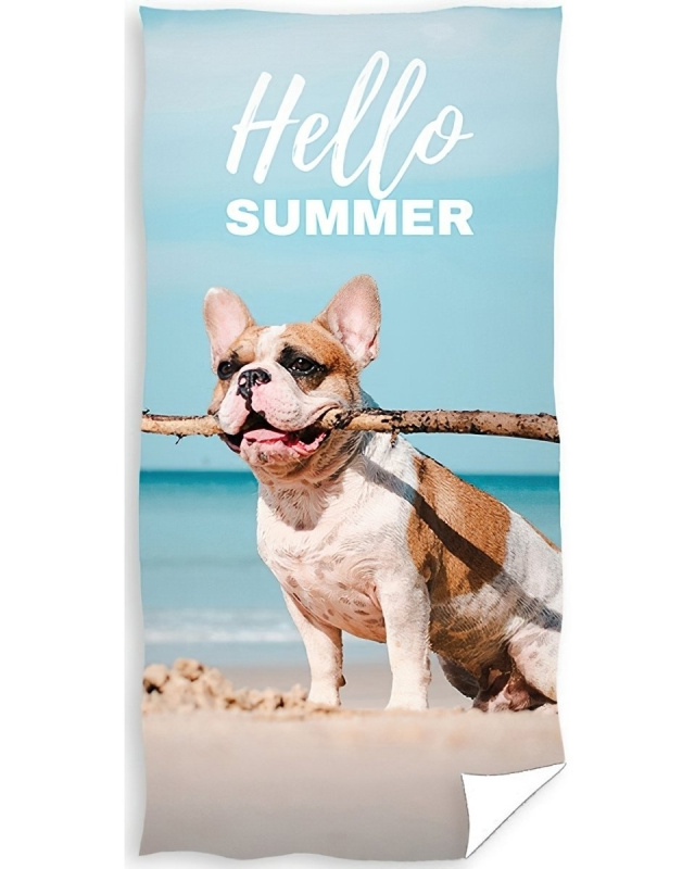 Carbotex Froté osuška Buldoček u moře