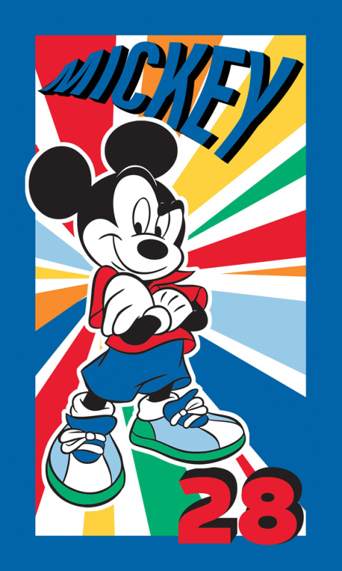 Carbotex Dětský ručník Frajer Mickey Mouse 30x50 cm