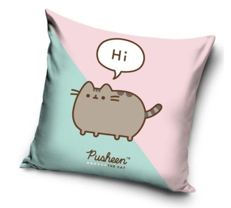 Carbotex Povlak na polštářek Kočička Pusheen Já Košišta