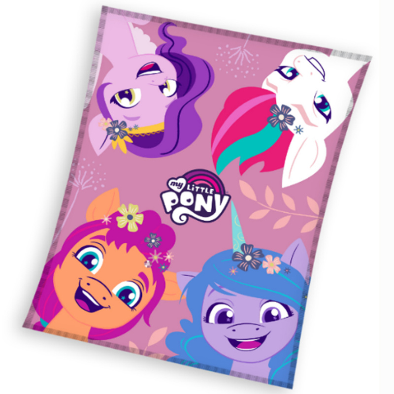 Carbotex Dětská deka My Little Pony Hraví poníci 110x140 cm