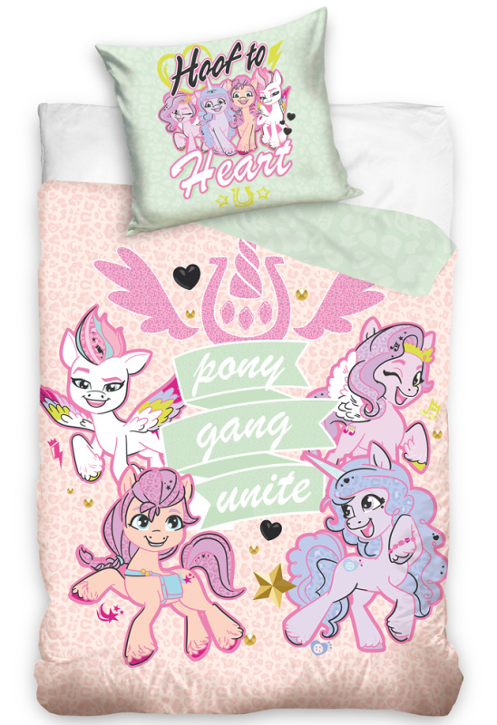 Carbotex Povlečení do postýlky My Little Pony Pohádkoví poníci