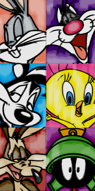 Carbotex Dětská osuška Looney Tunes Trhlíci