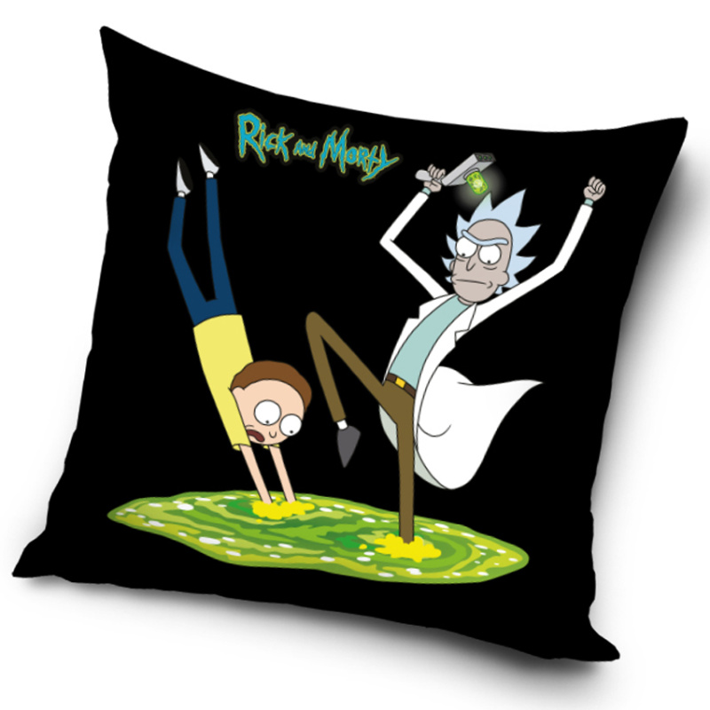 Carbotex Povlak na polštářek Rick and Morty Brána do třetí dimenze