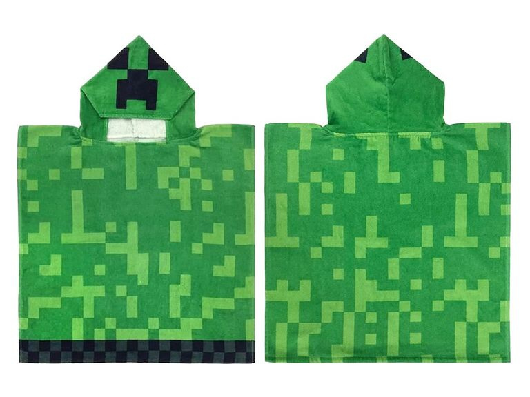 Carbotex Dětské pončo Minecraft Creeper Explode