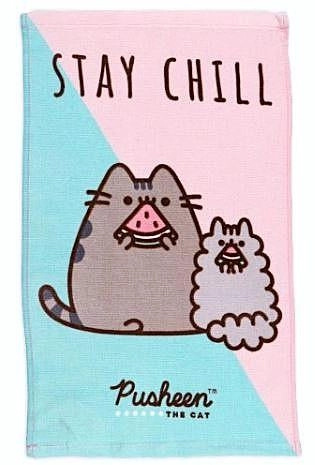 Carbotex Dětský ručník Kočička Pusheen Stay Chill 30x50 cm
