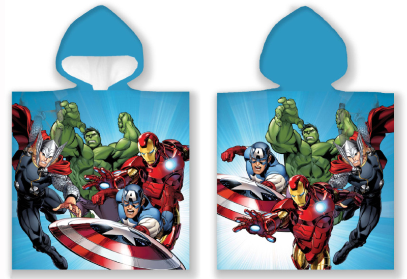 Carbotex Dětské pončo Avengers Super Heroes