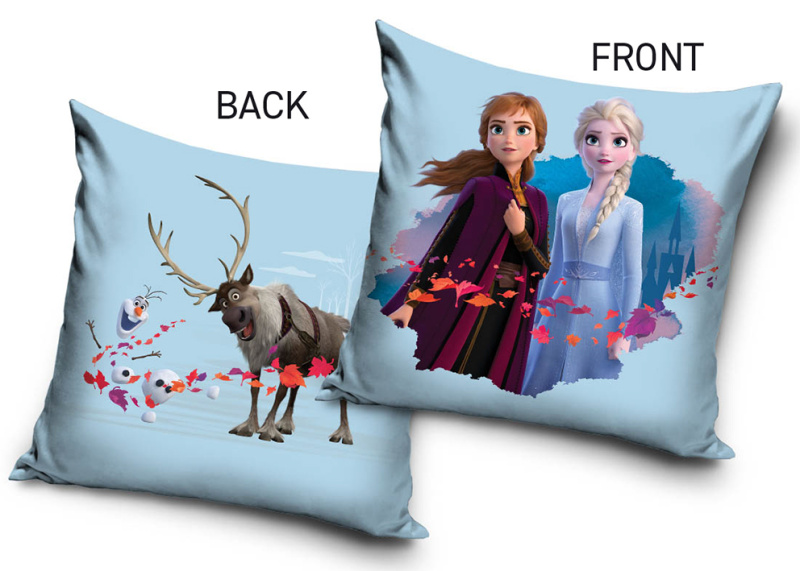 Carbotex Povlak na polštářek Ledové Království Anna Elsa Sven a Olaf