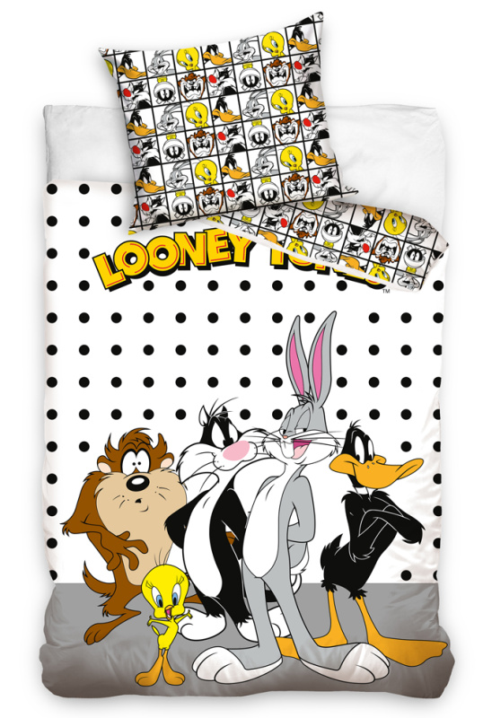 Carbotex Dětské povlečení Kamarádi z Looney Tunes