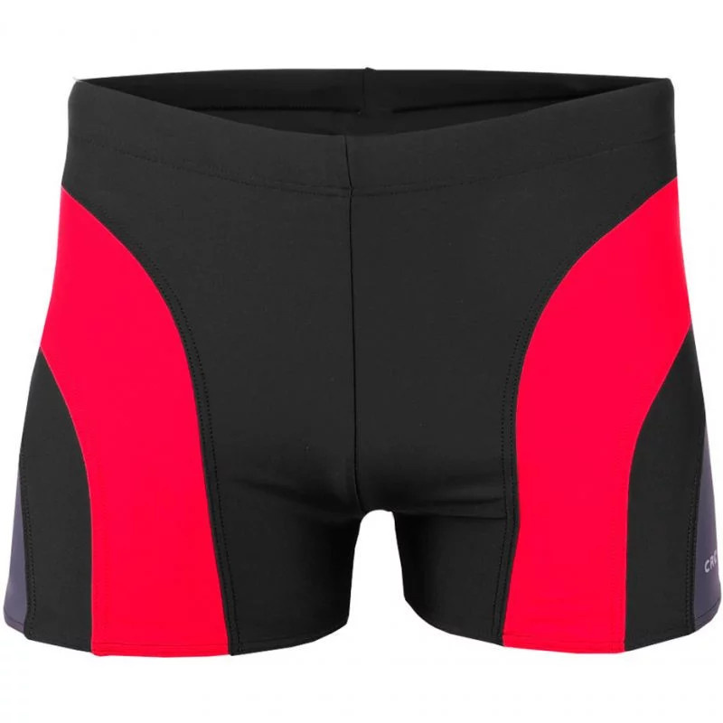 Plavky Crowell Sykes M sykes-men-01 černá s červenou M