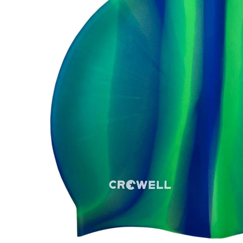 Crowell Multi Flame silikonová plavecká čepice Barva 12 NEPLATÍ