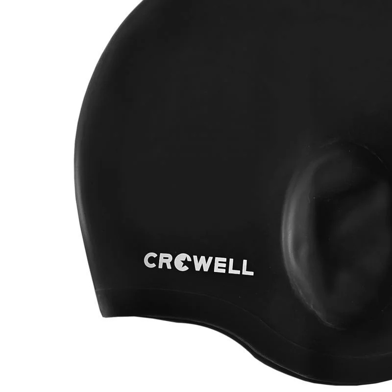 Plavecká čepice Crowell Ear Bora black col.2 158cm