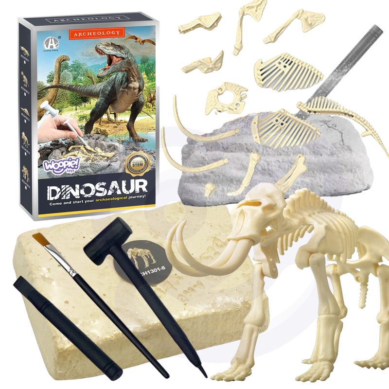 Woopie kreativní hračka kostra dinosaura archeologické vykopávky