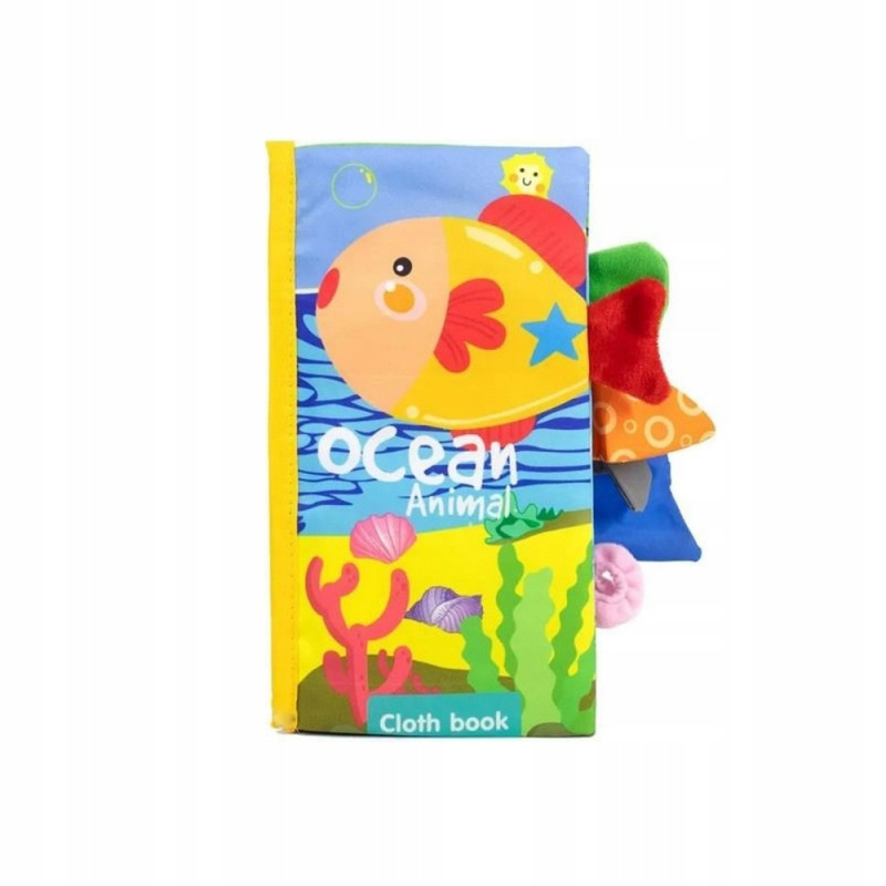 Kniha s ocásky mořských zvířat