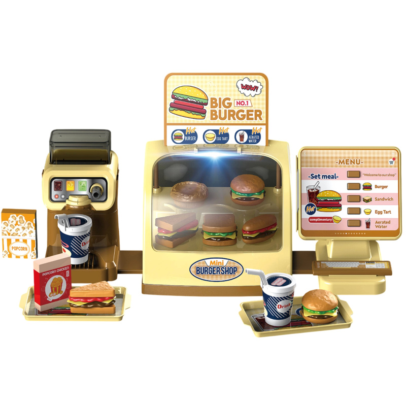 Dětský mini burger obchod Woopie