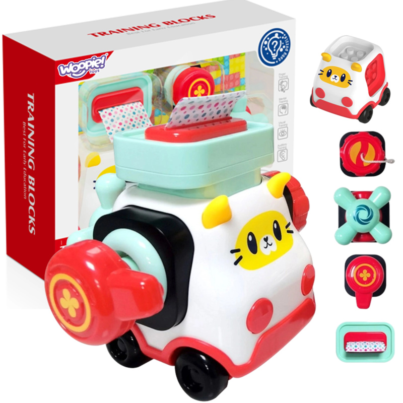 Montessori konstruktérské auto kočička