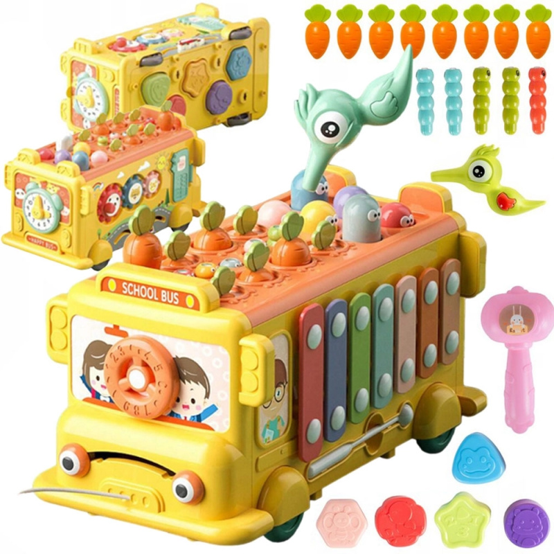 Interaktivní autobus Montessori 6v1