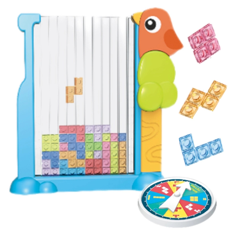 Woopie vzdělávací hra Tetris barevné kostky